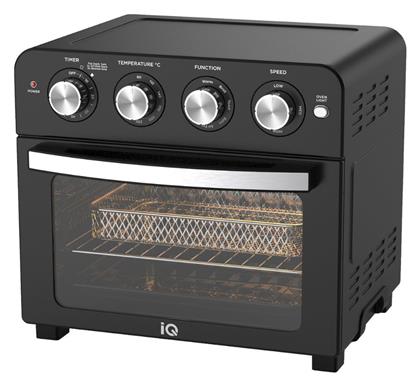 Ηλεκτρικό Φουρνάκι 23lt Χωρίς Εστίες με Αέρα Μαύρο IQ